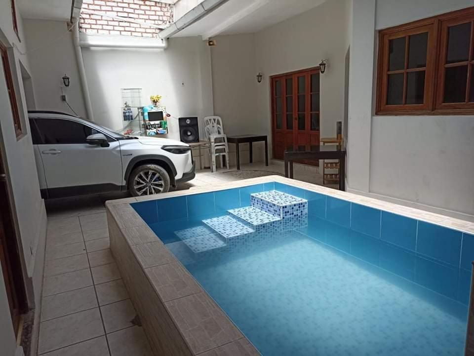 Hospedaje Casa Blanca Beach Los Banos del Inca Екстериор снимка